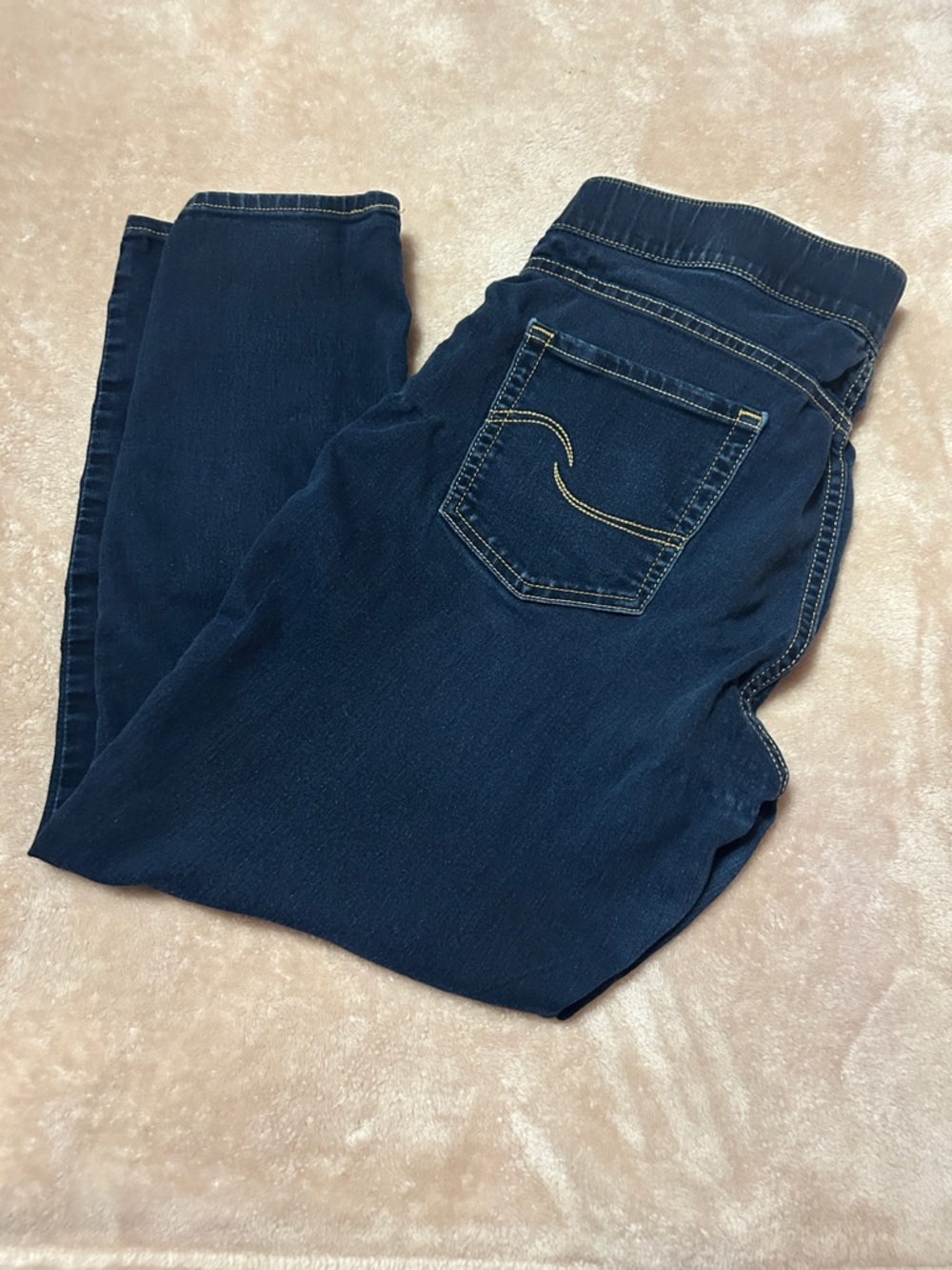 Signature by Levi Strauss Navy Denim Pull-On Women's Jeggings